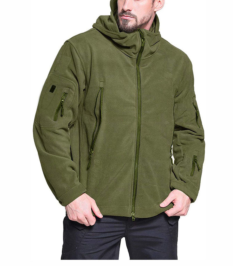 Comfortable Windproof Fleece Jacket for Cold Weather