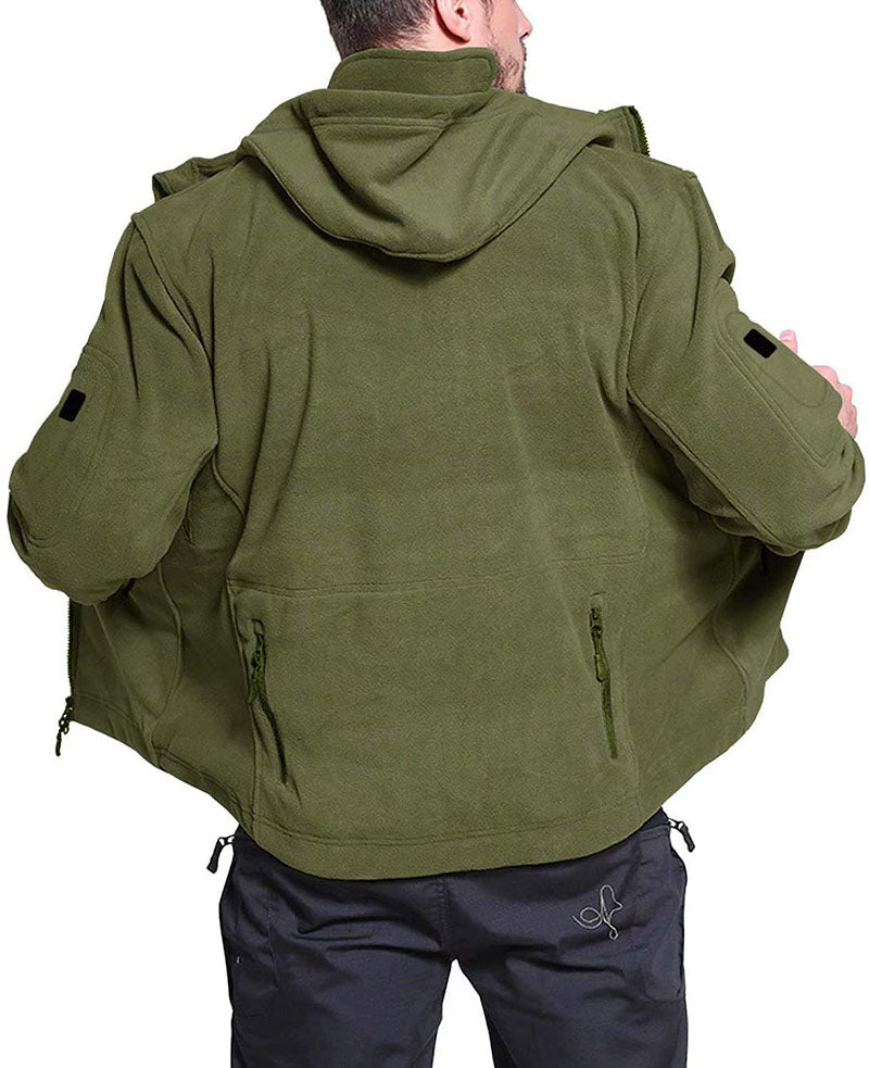 Comfortable Windproof Fleece Jacket for Cold Weather