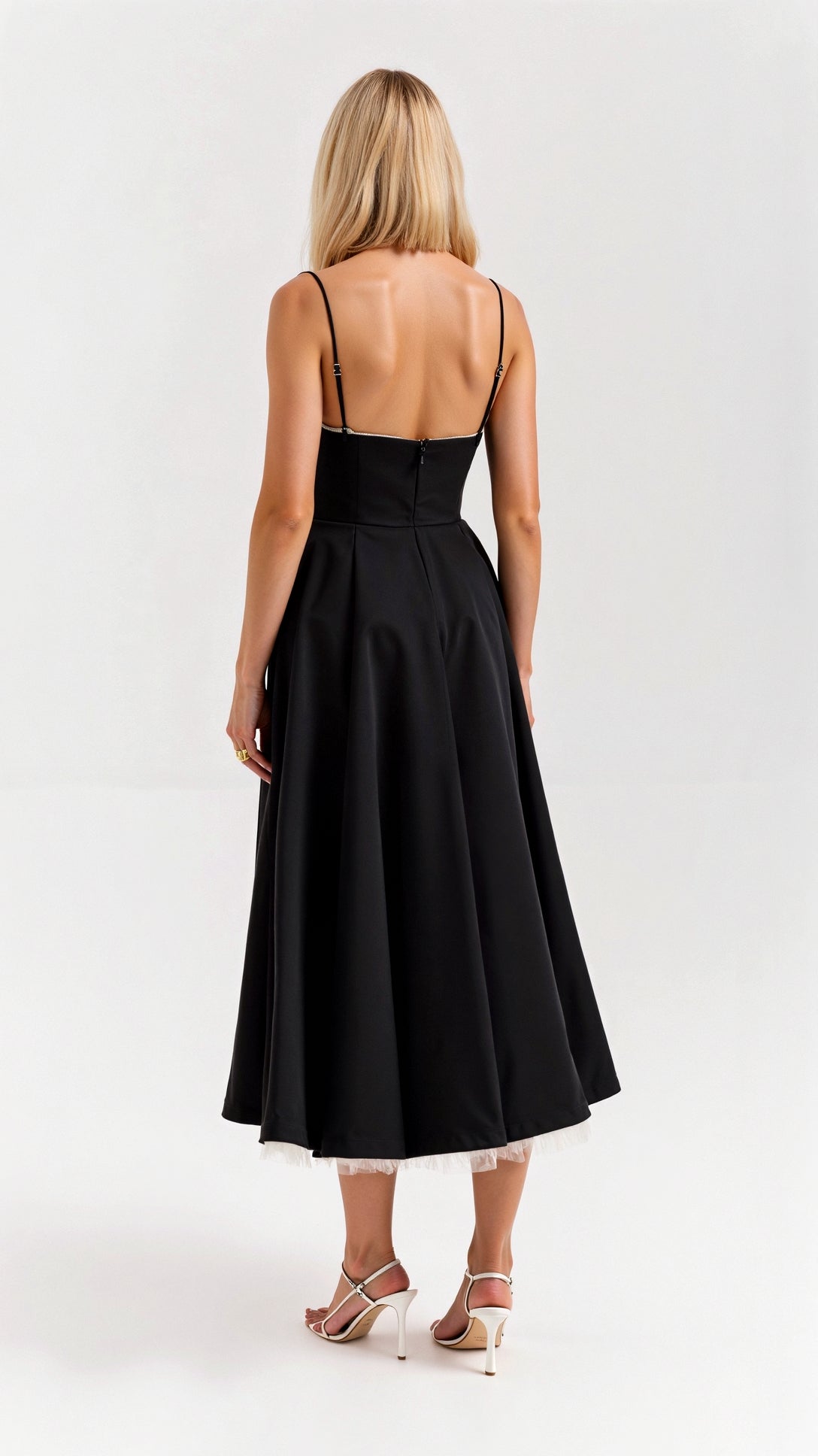 Aurelia | Tulle Midi Dress