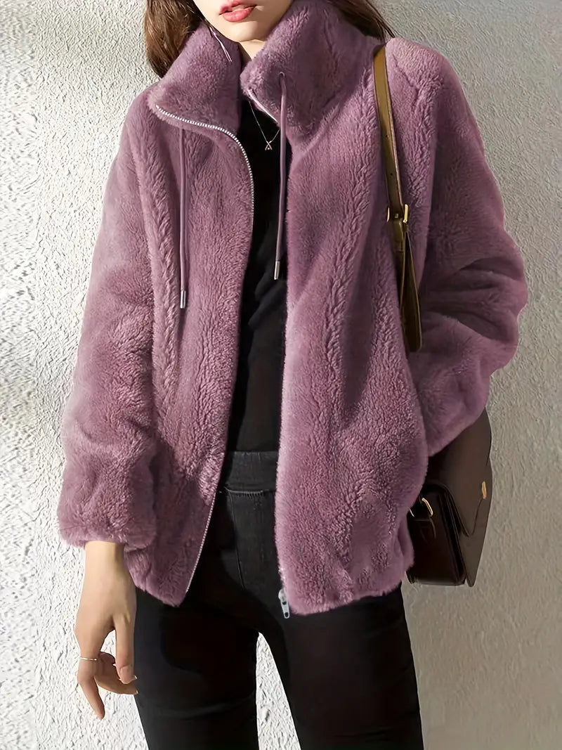 Trendy Teddy Jacket for Casual Fashion Looks