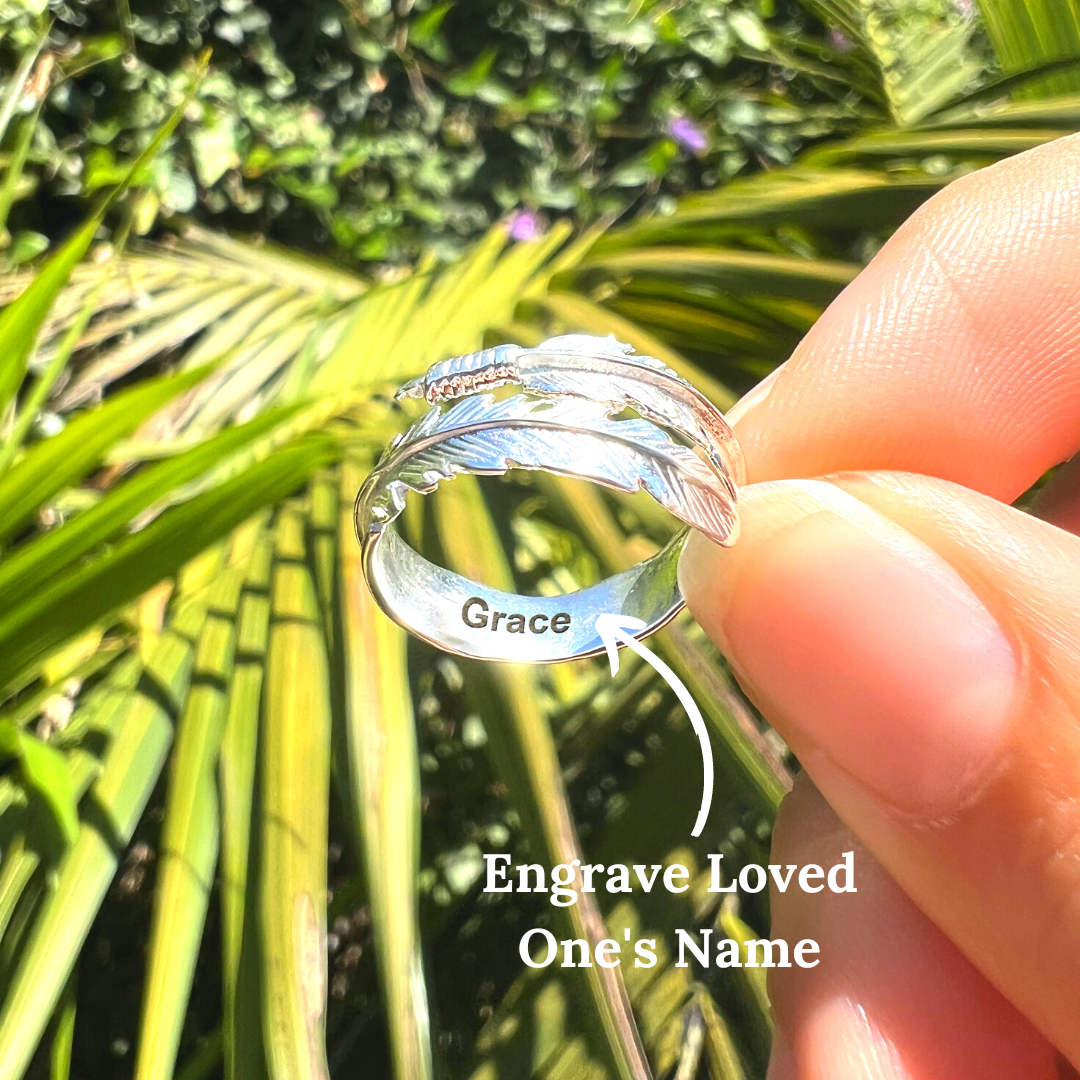 Angel Feather Ring