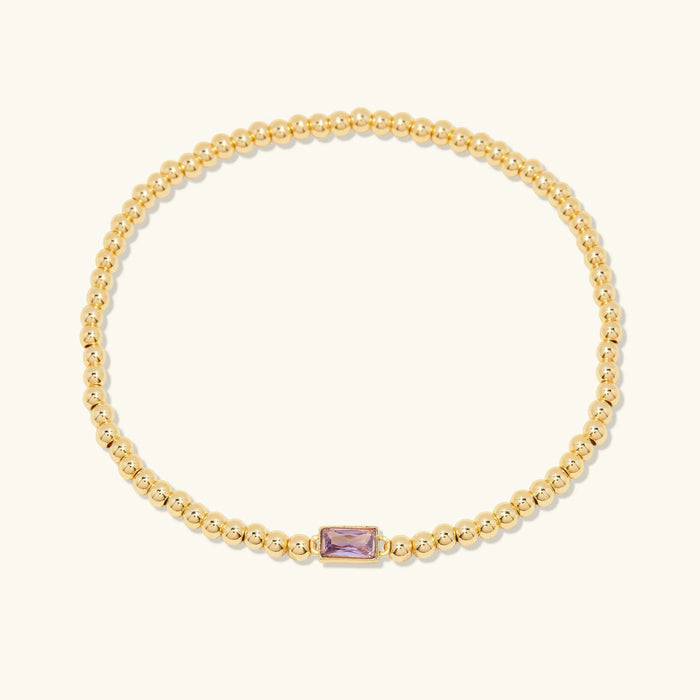Charlotte Birthstone Bracelet