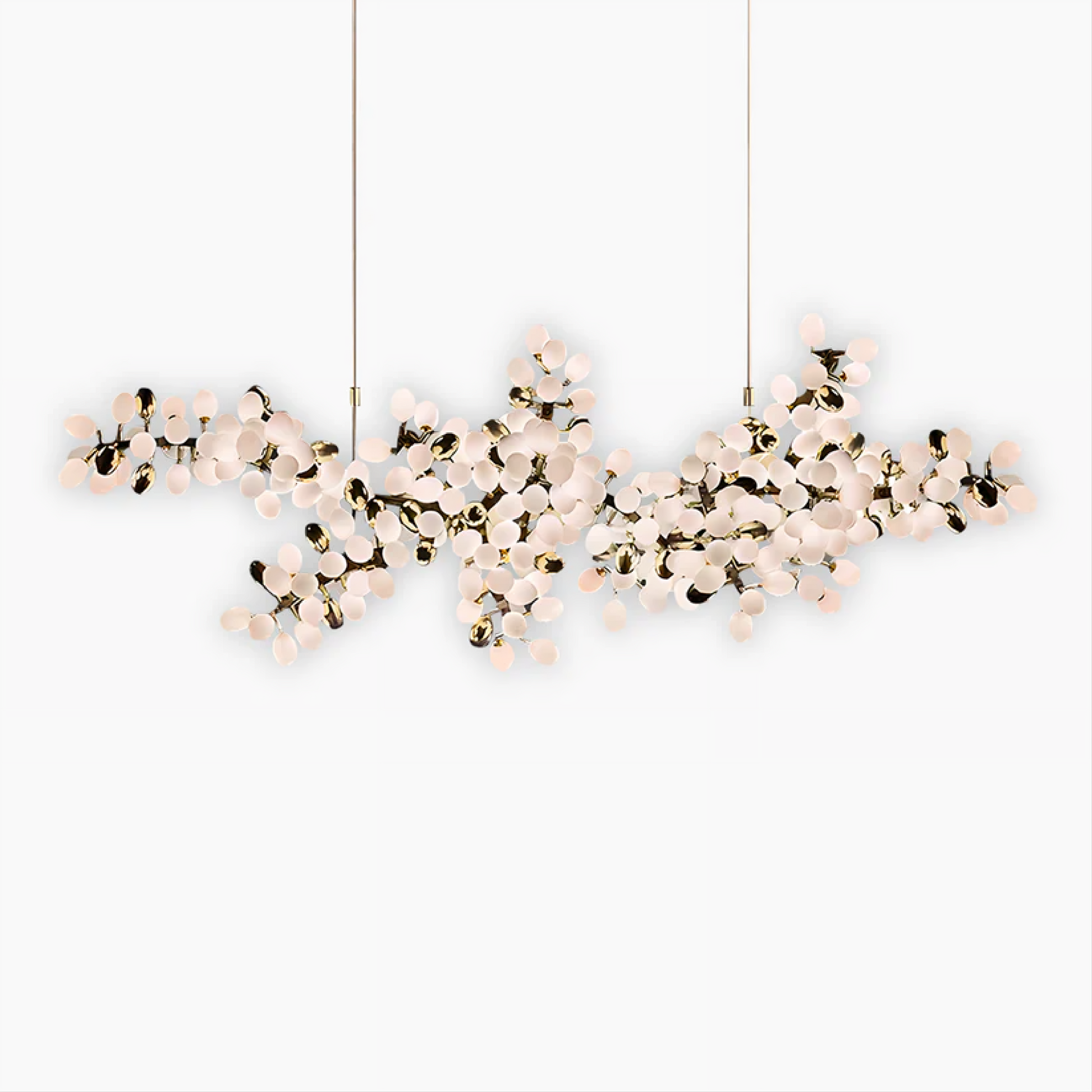Flower Chandelier with Modern Touch