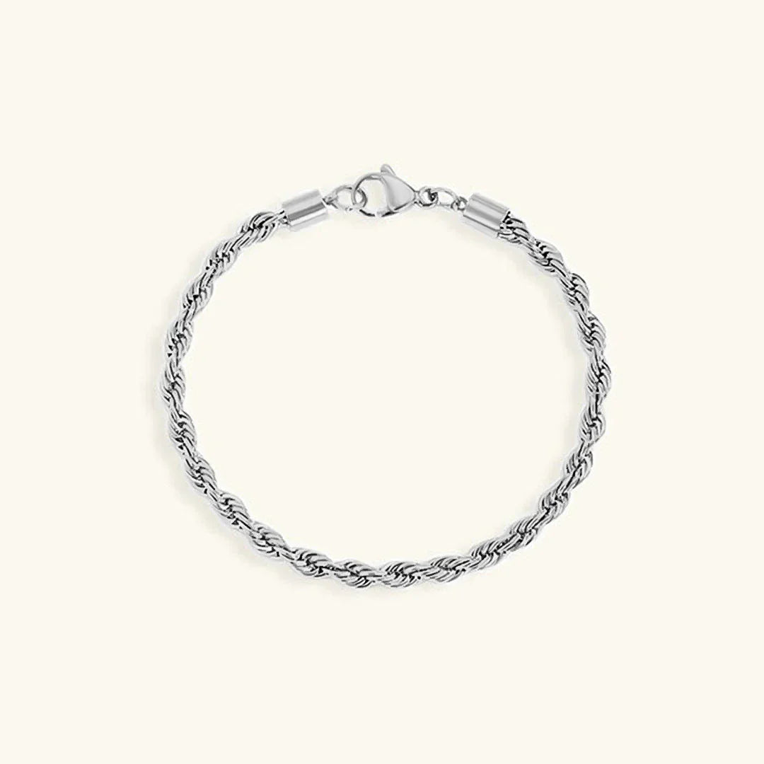 Rope Chain Bracelet in Gold
