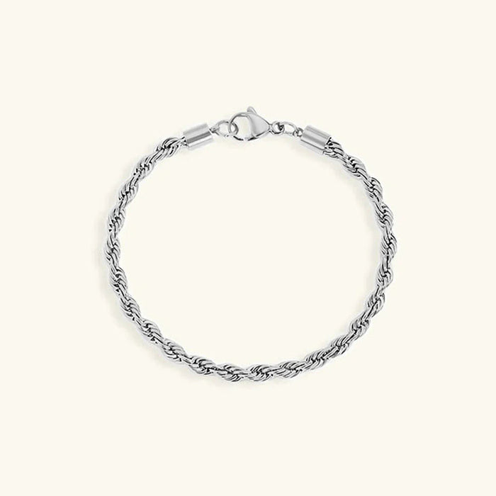 Rope Chain Bracelet in Gold