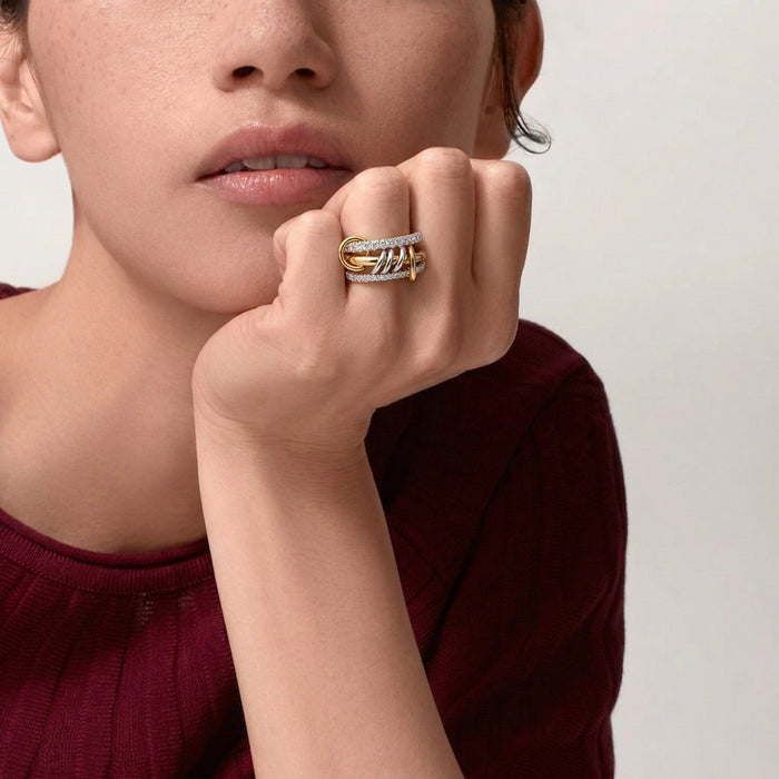 Ella Stacked Diamond Ring