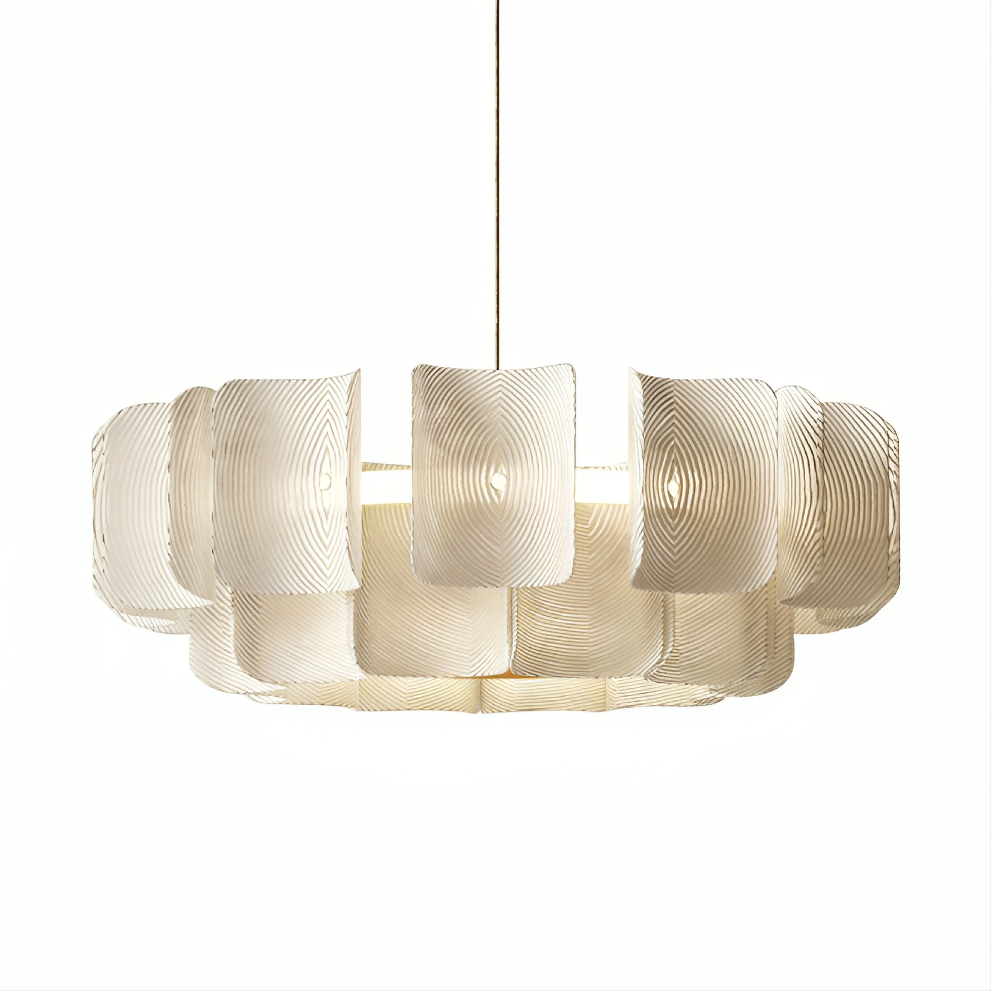 Modern Japanese Style Wabi Sabi Light Fixture