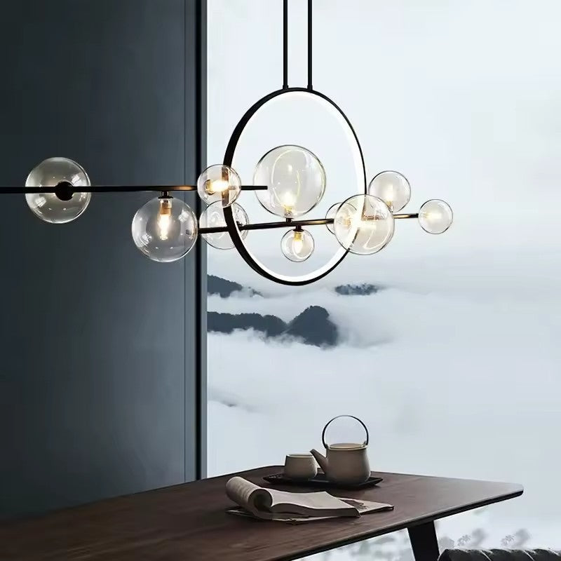 Modern Kitchen Glass Chandelier