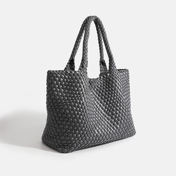 Denise Luxury Woven Tote Bag