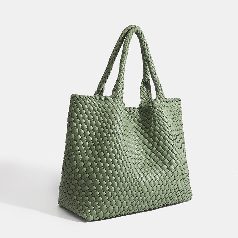Denise Luxury Woven Tote Bag