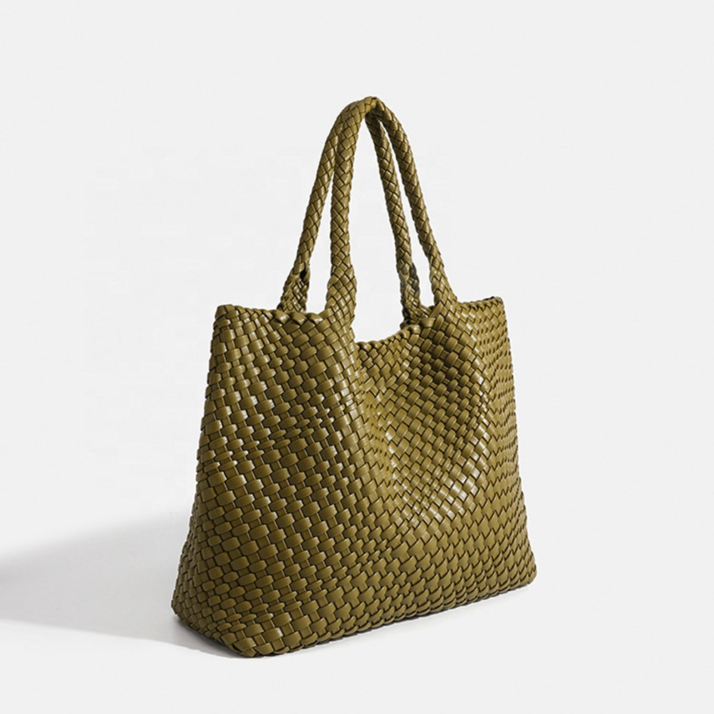 Denise Luxury Woven Tote Bag