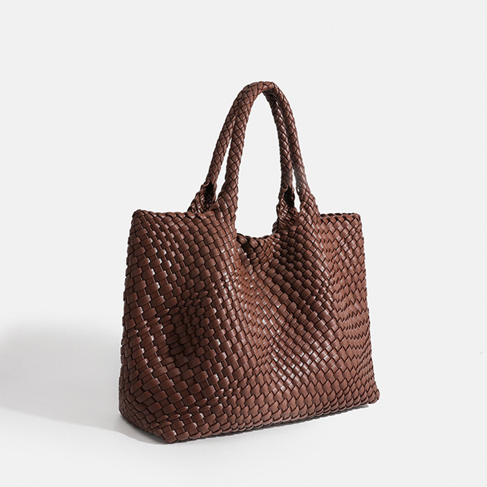 Denise Luxury Woven Tote Bag