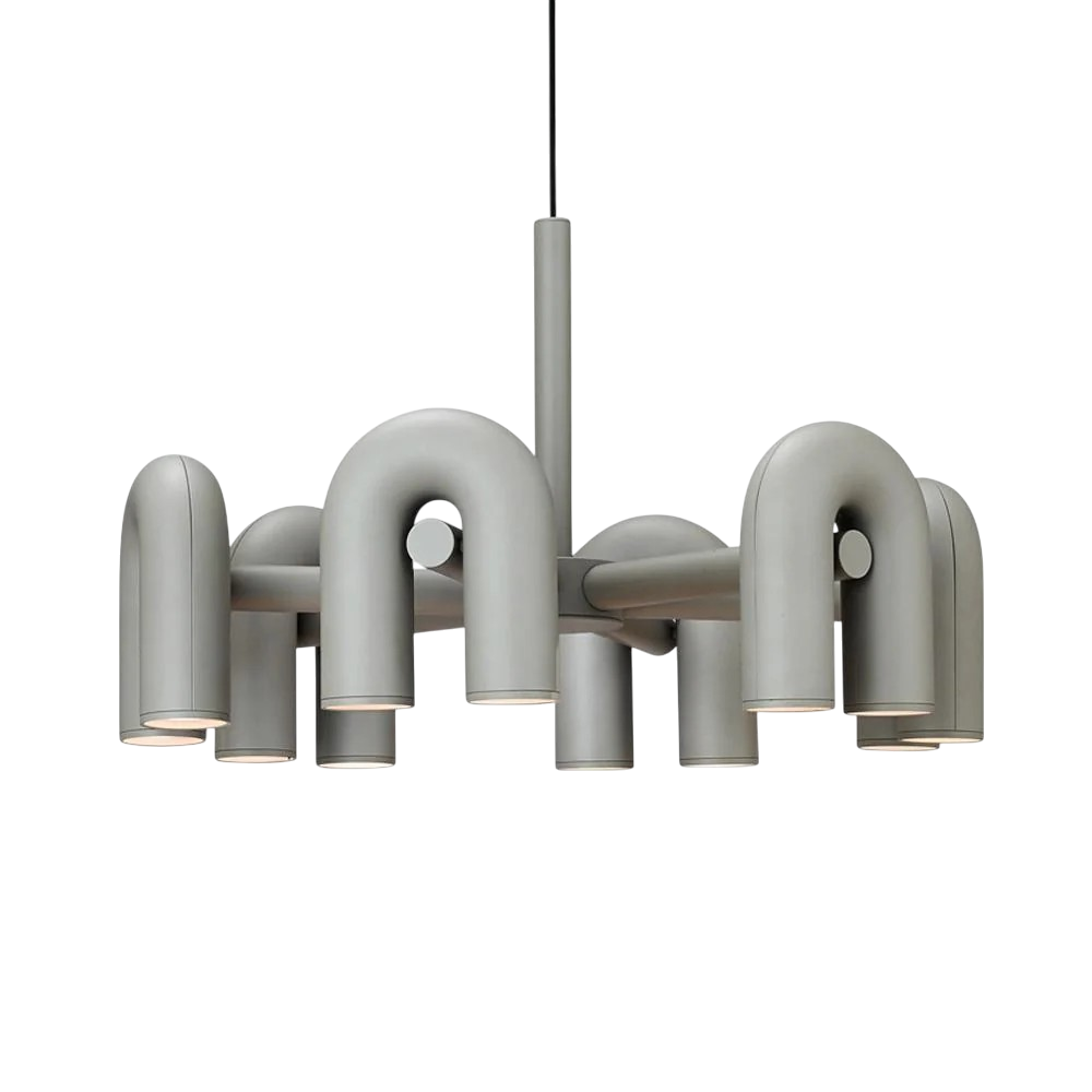 Modern Chandelier Inspired by Bauhaus Design