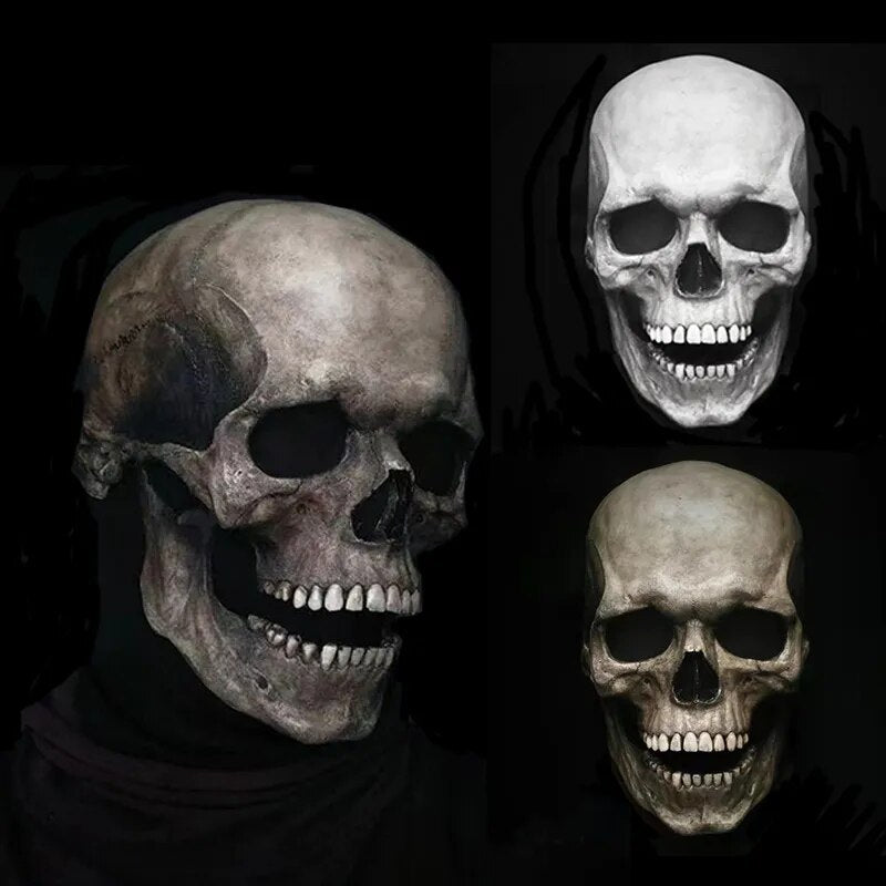 Full Head Realistic Skull Mask for Halloween – Urban Devyne