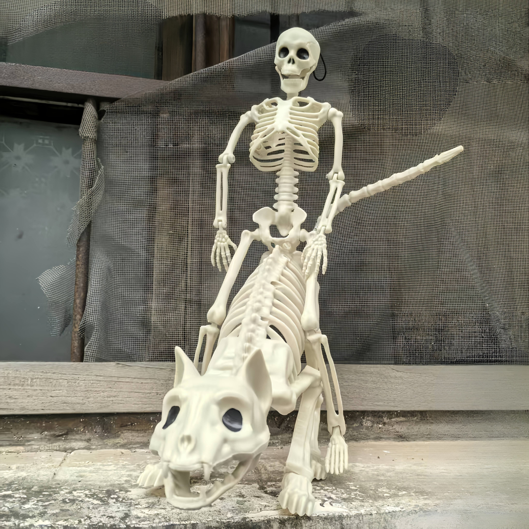 3pcs Skeleton Decoration Set for Halloween