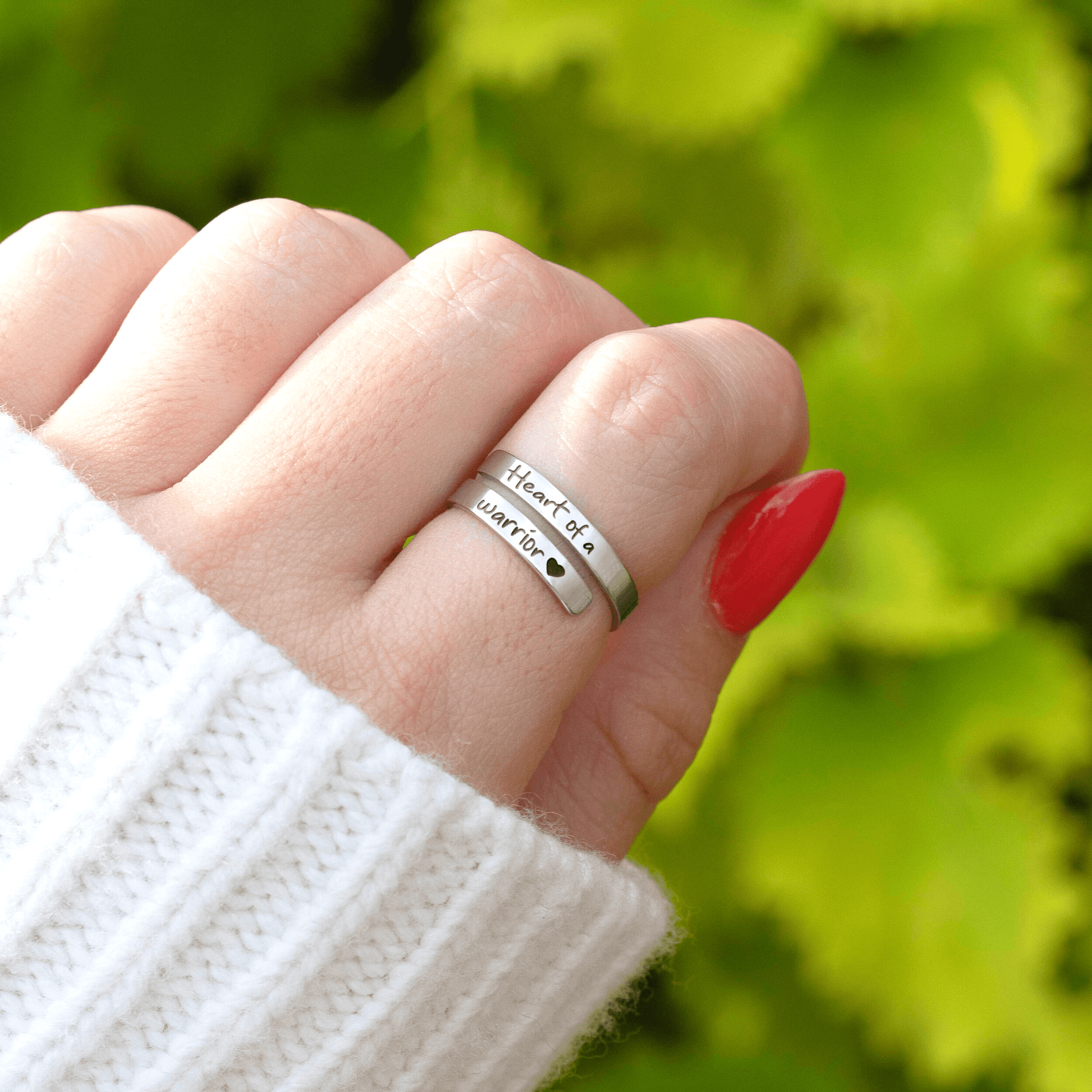 Warrior Heart Ring