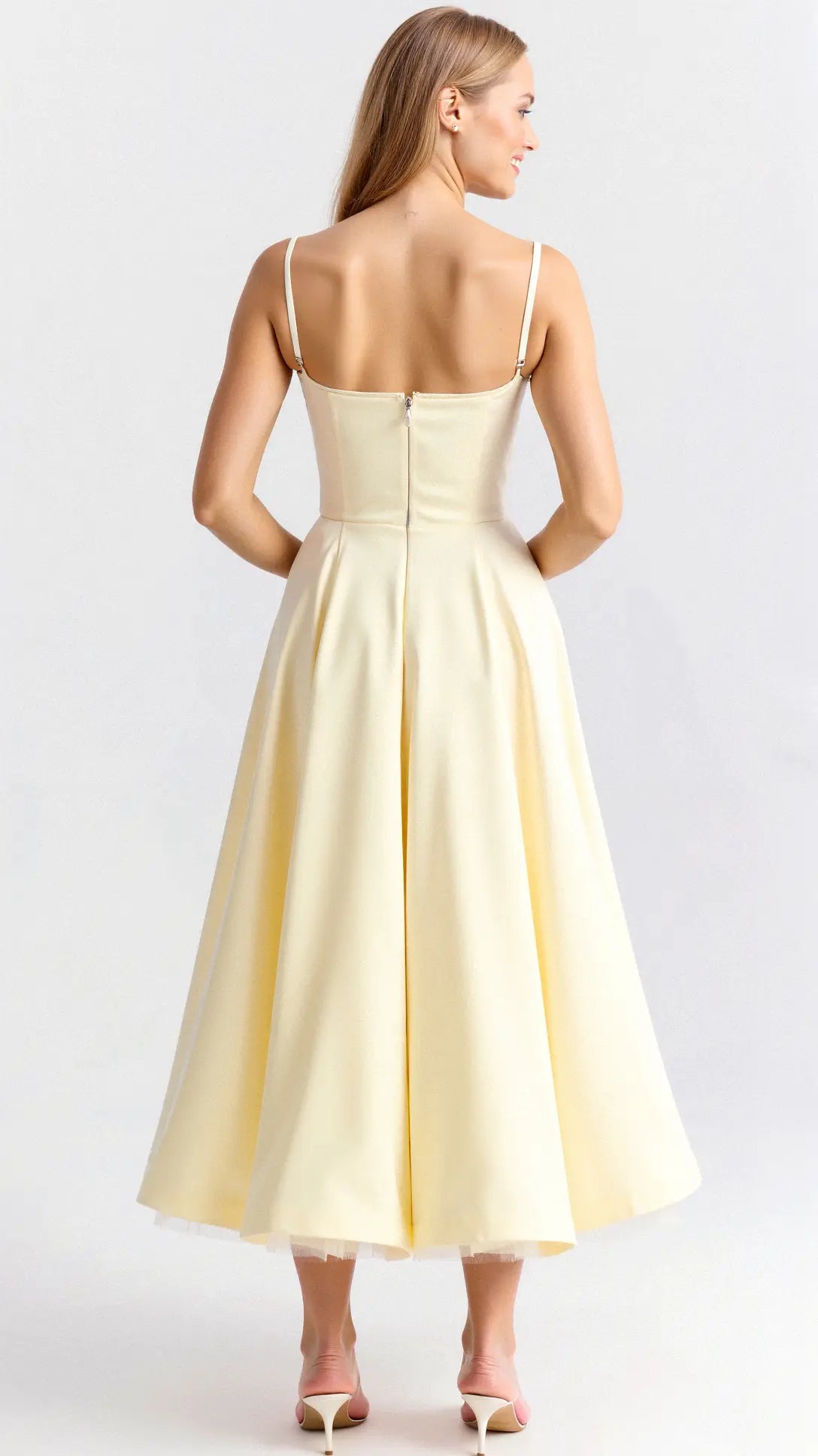 Aurelia | Tulle Midi Dress-Midi Dresses-Urban Devyne-Urban Devyne