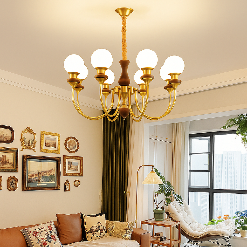 Modern Medieval Elegant Chandelier