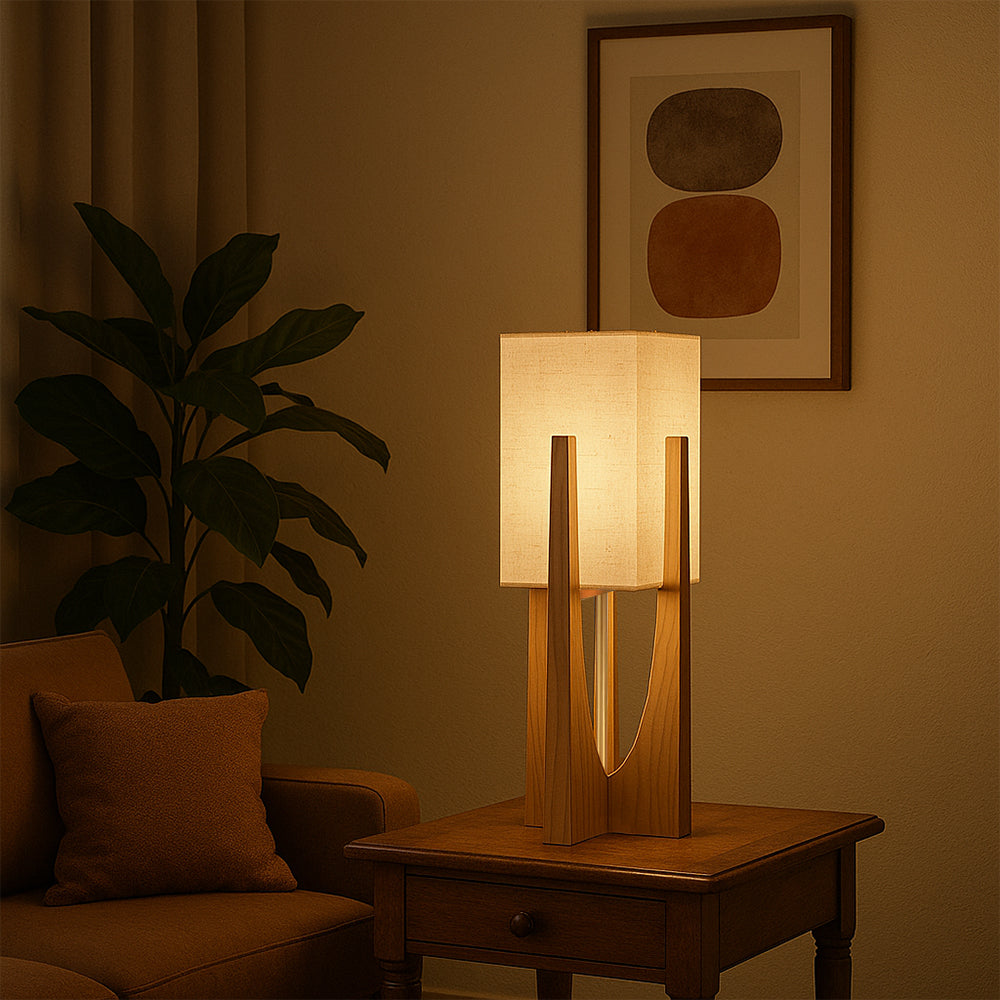 Modern Japanese Style Wabi Sabi Floor Lamp
