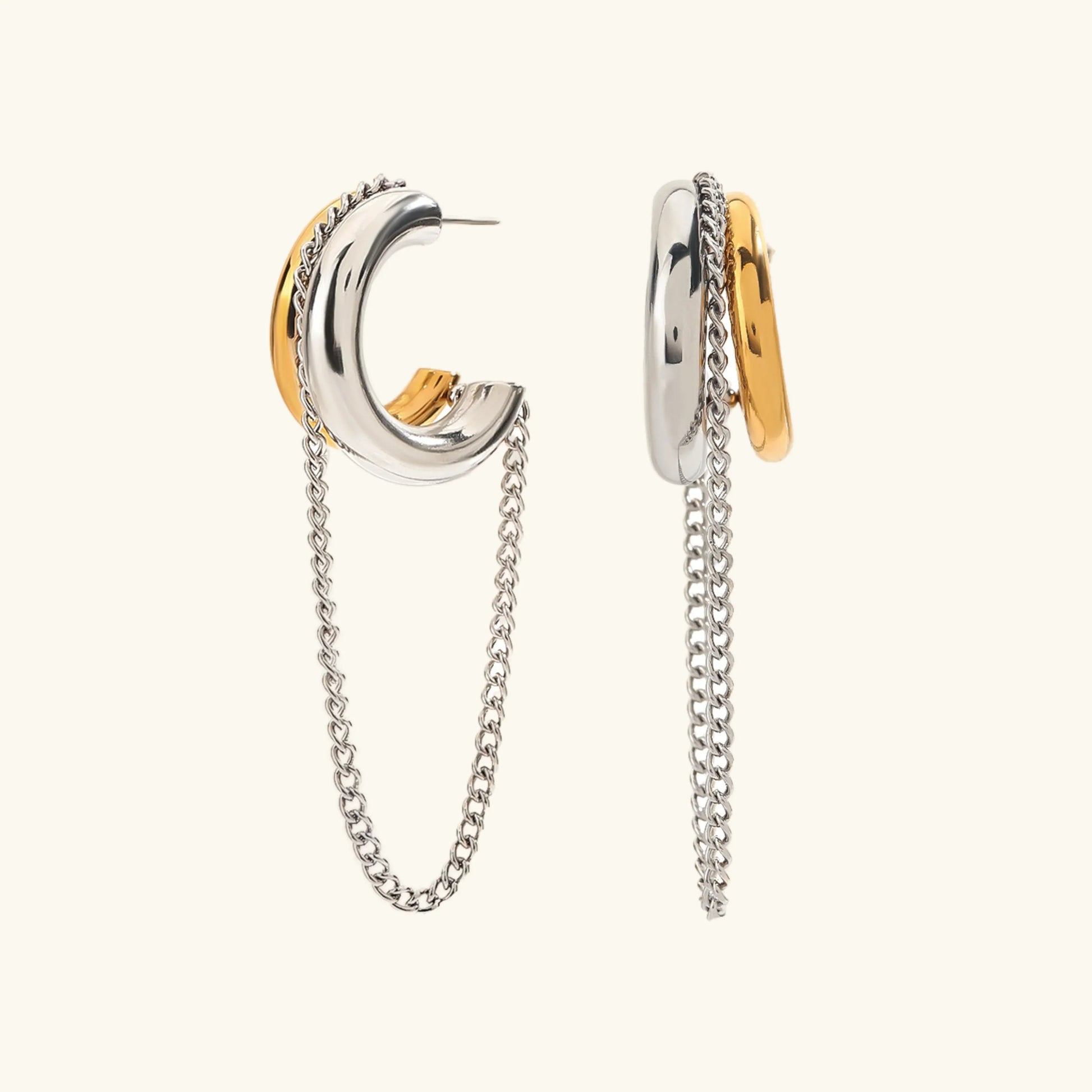 Link Chain Hoops