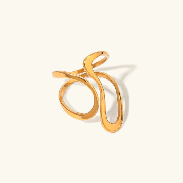 Gold Mosaic Ring