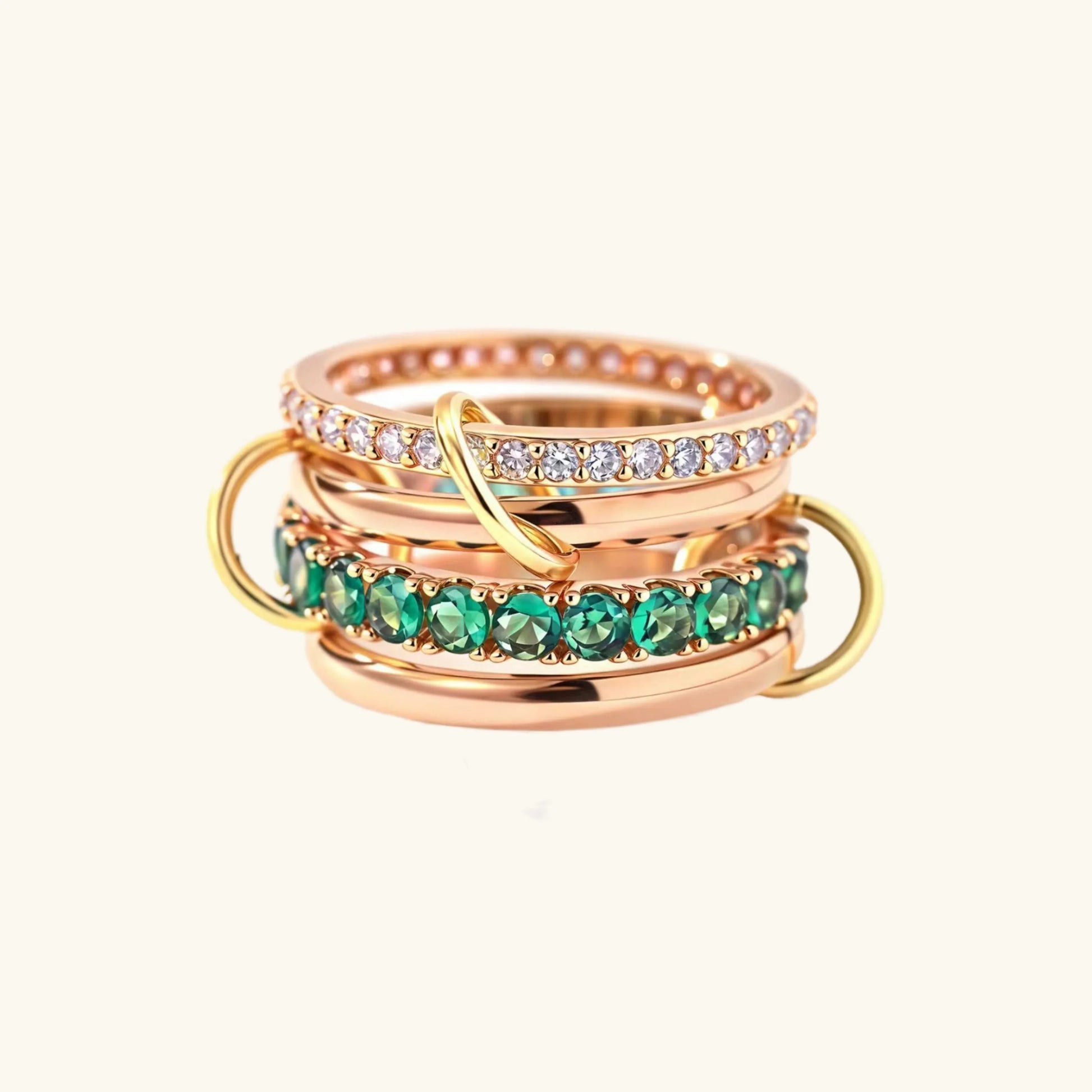 Emma Stacked Diamond Ring