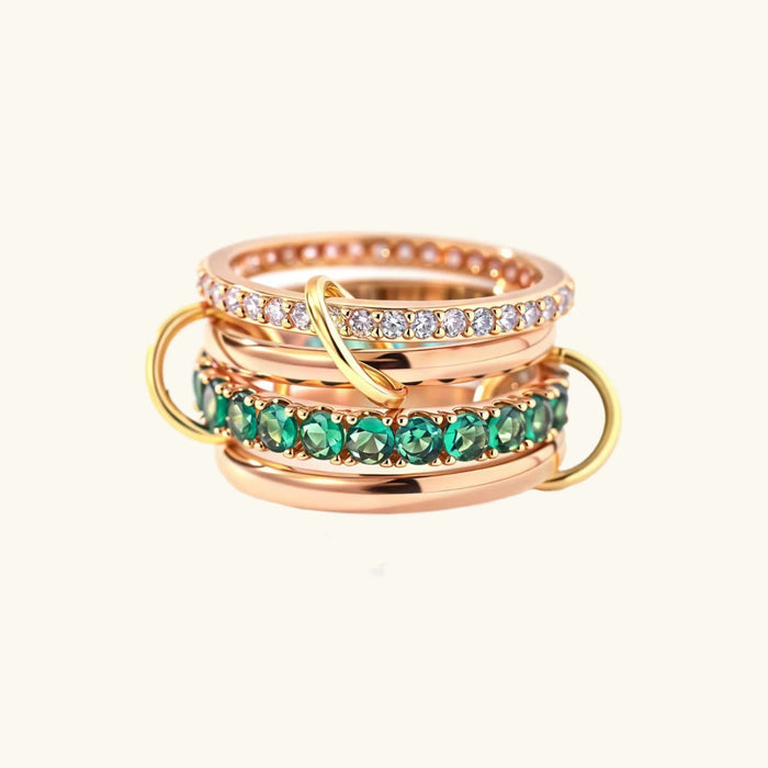 Emma Stacked Diamond Ring