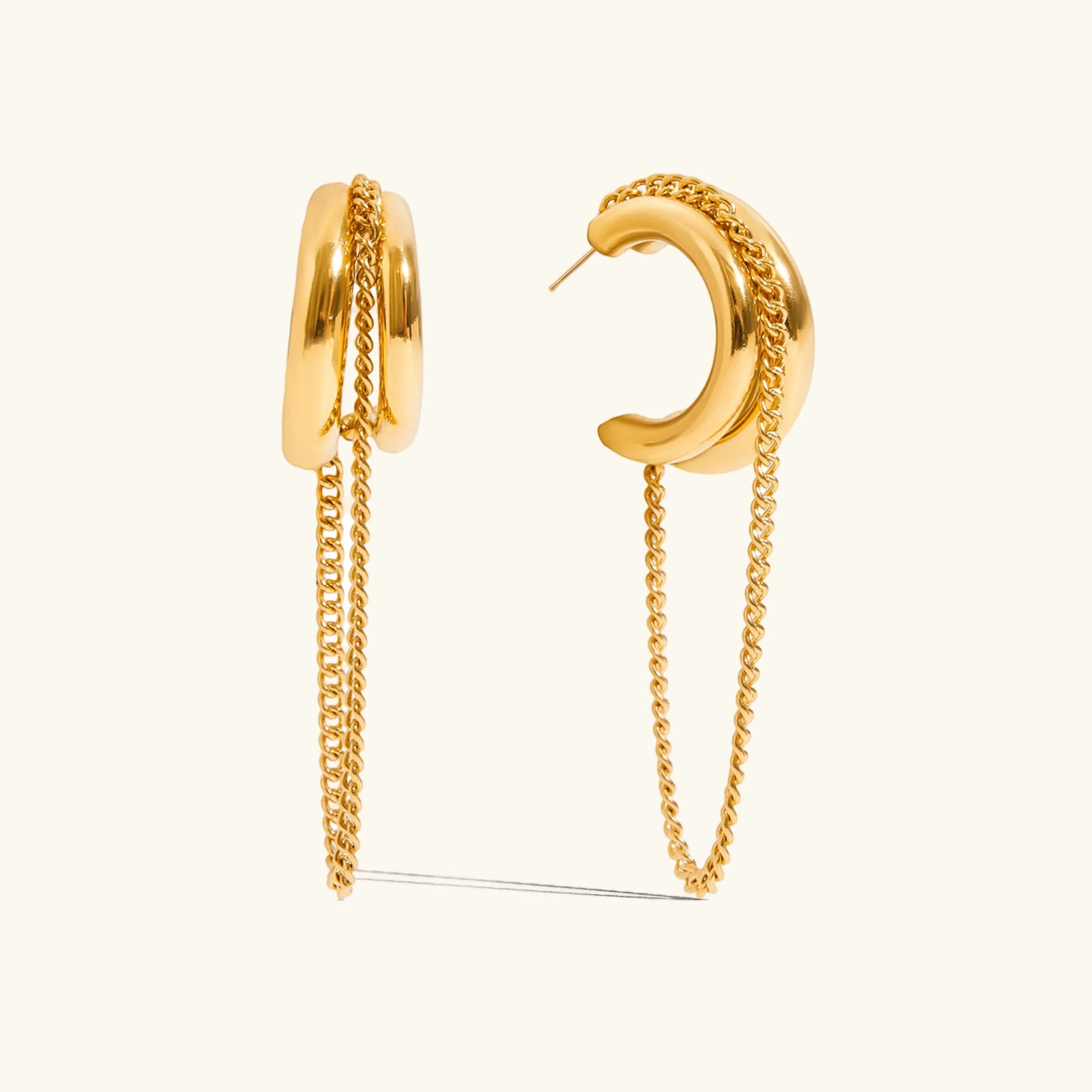 Link Chain Hoops