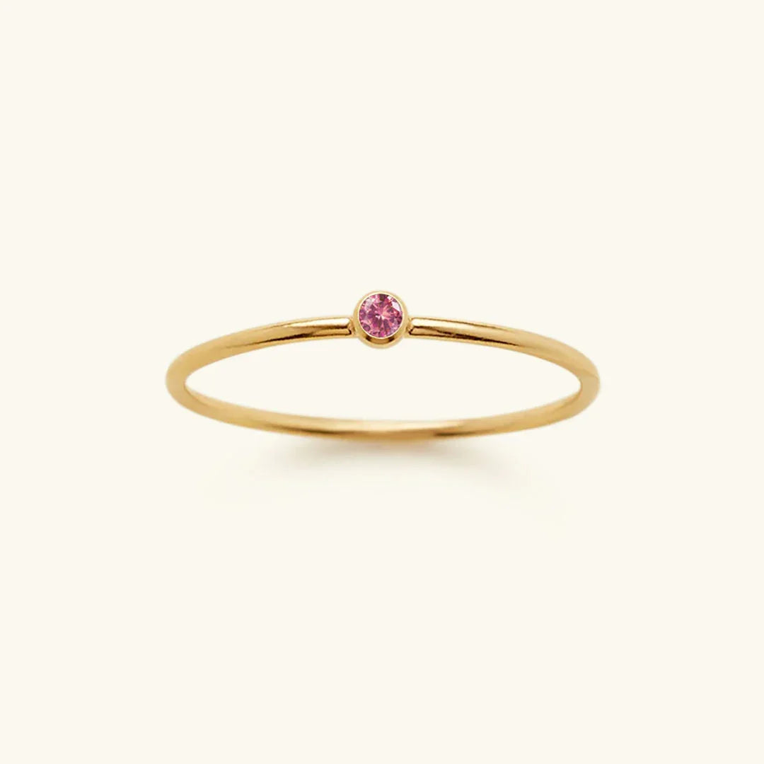 Birthstone Stacker Ring