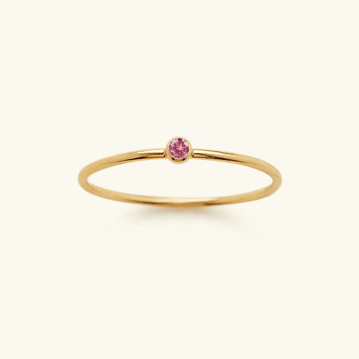 Birthstone Stacker Ring