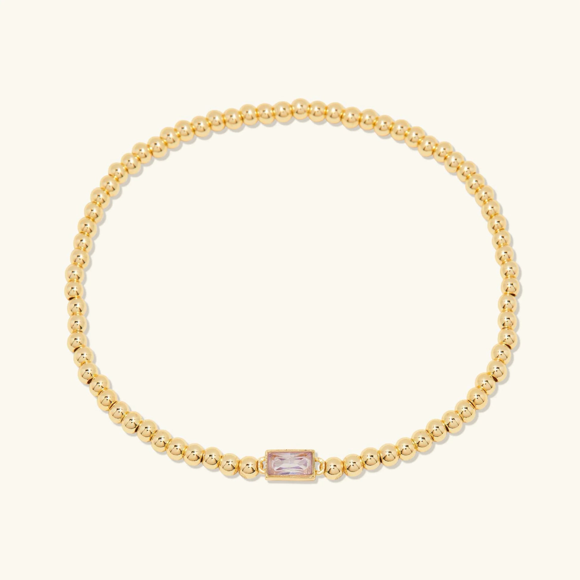 Charlotte Birthstone Bracelet