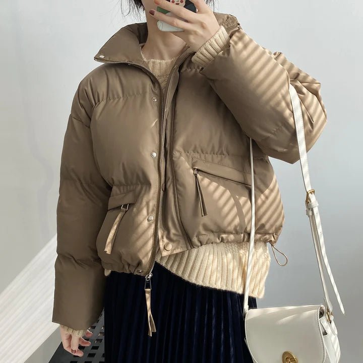 Warm Puffer Winter Jacket for Women