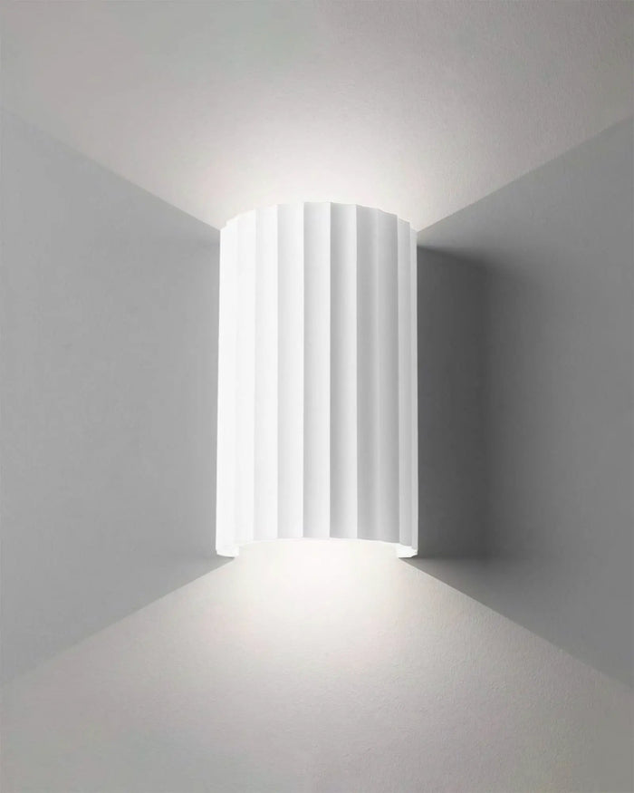 Up & Down Plaster Wall Light