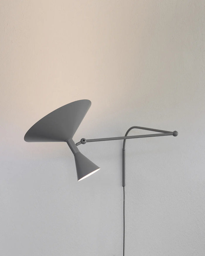 Adjustable Swing Arm Metal Wall Light