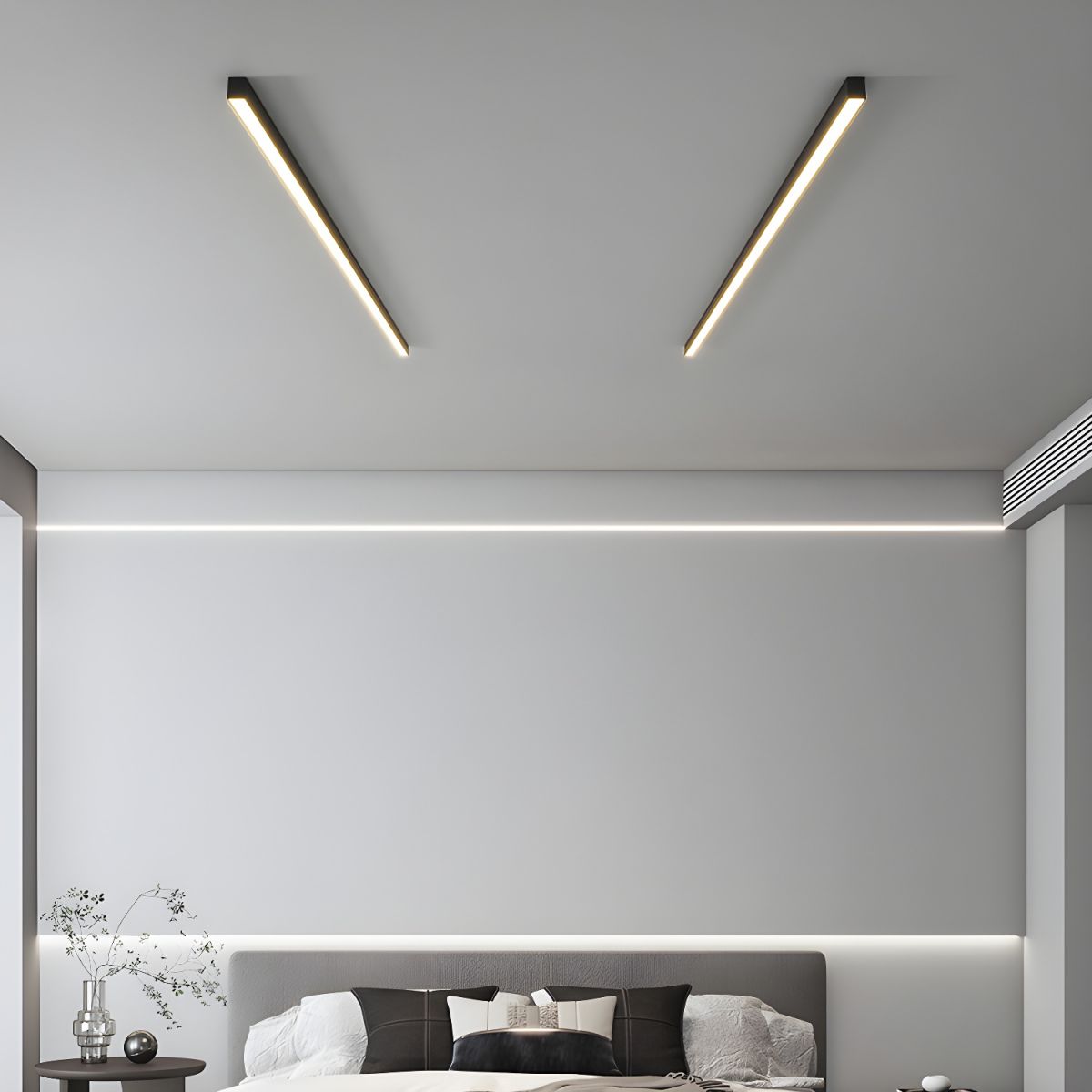 Adjustable Linear LED Flush Mount Wall Light