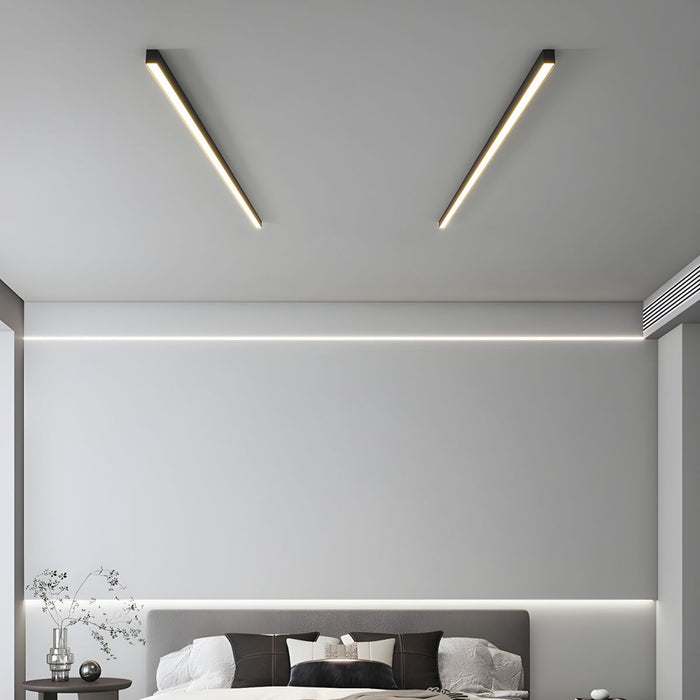 Adjustable Linear LED Flush Mount Wall Light