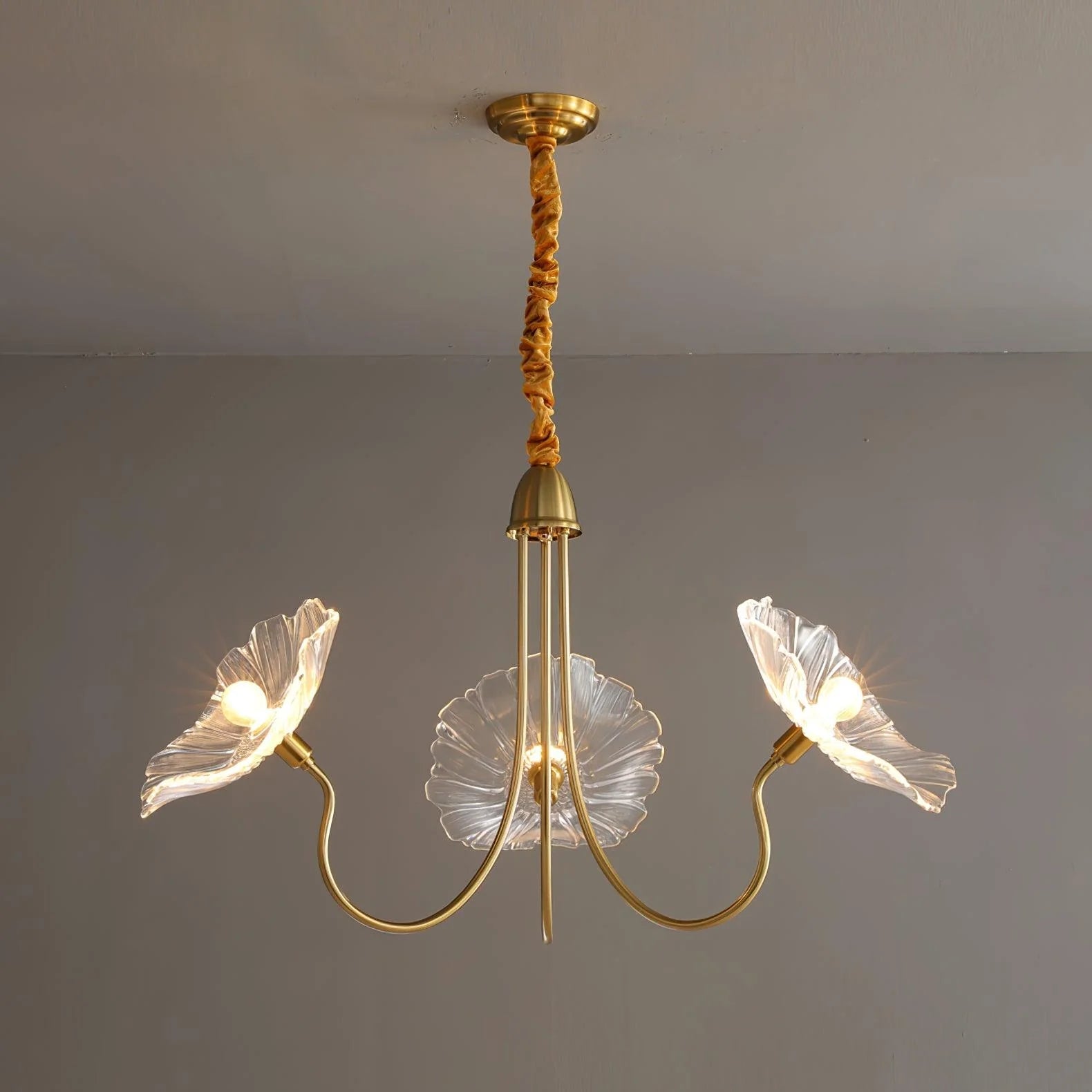 Lotus Leaf Chandelier Elegant