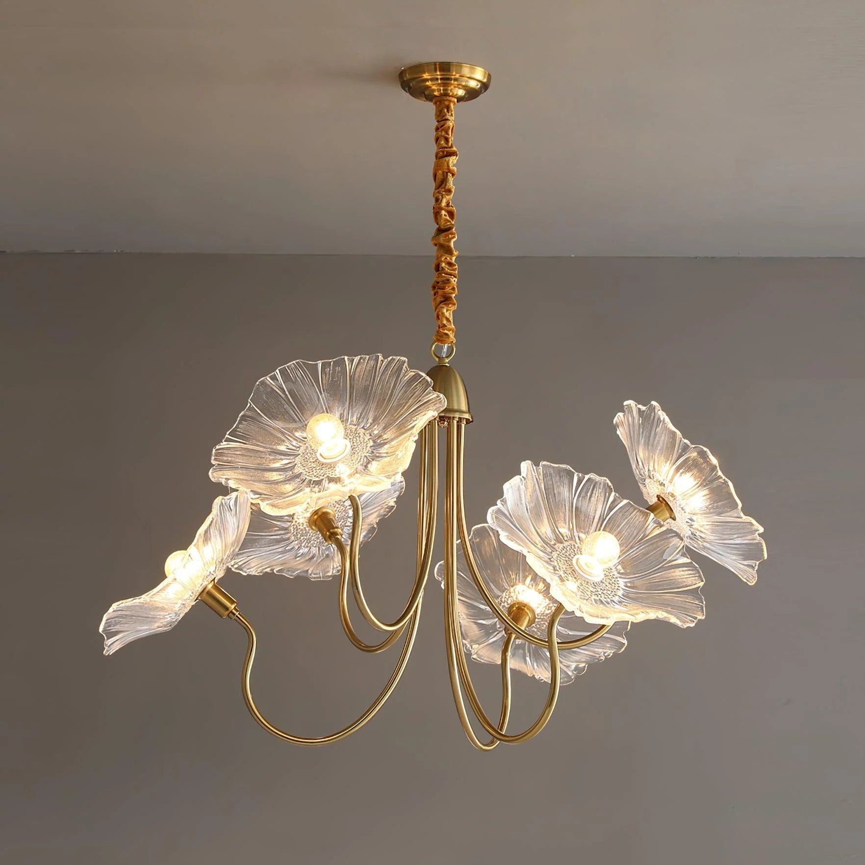 Lotus Leaf Chandelier Elegant