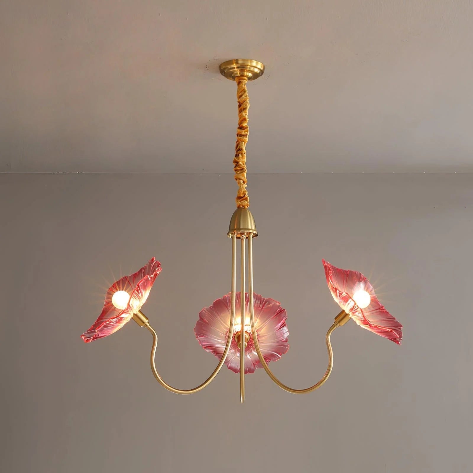 Lotus Leaf Chandelier Elegant