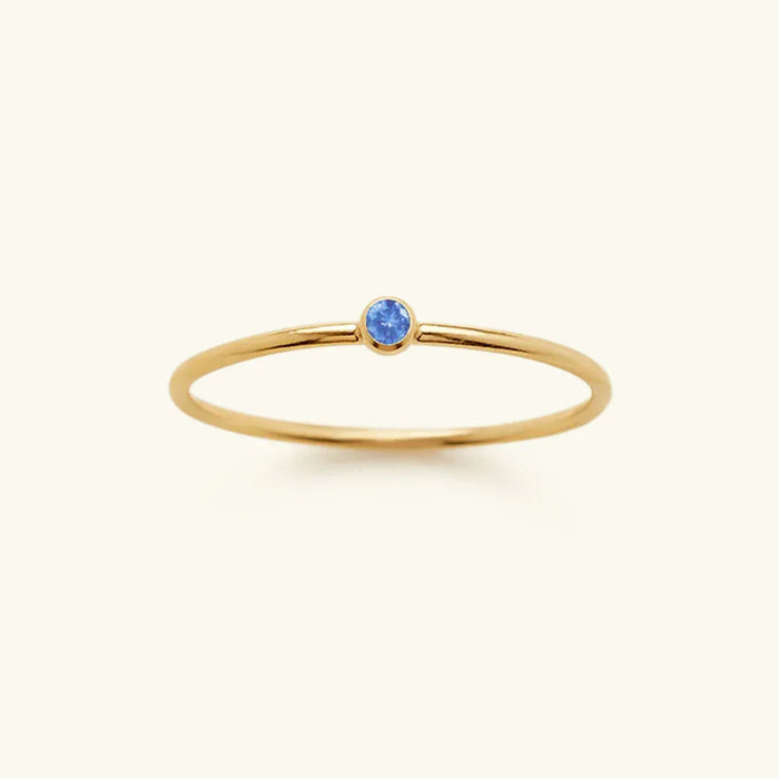Birthstone Stacker Ring