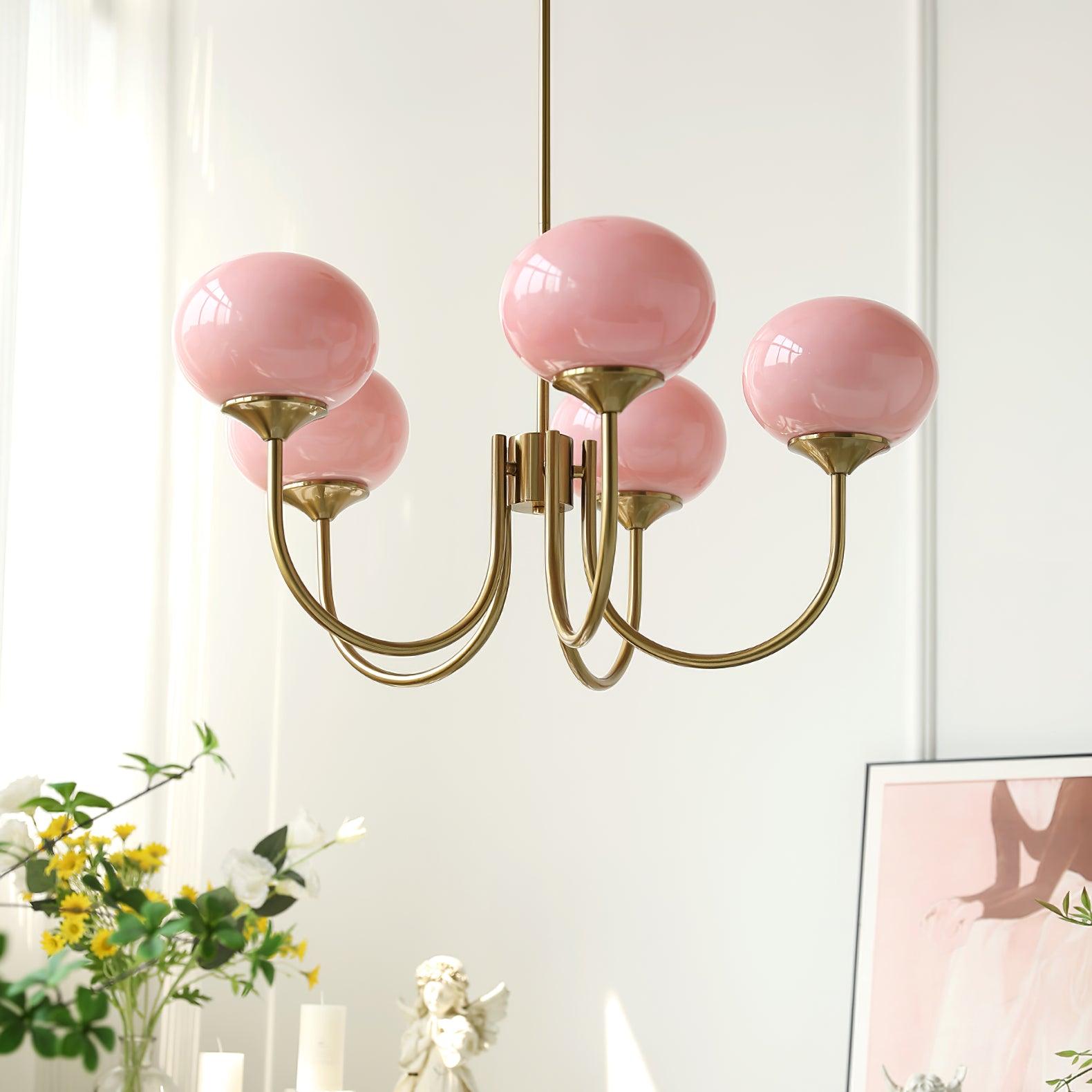 Timeless Marshmallow Chandelier with Sophisticated Elegance