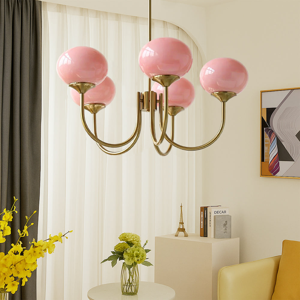 Timeless Marshmallow Chandelier with Sophisticated Elegance