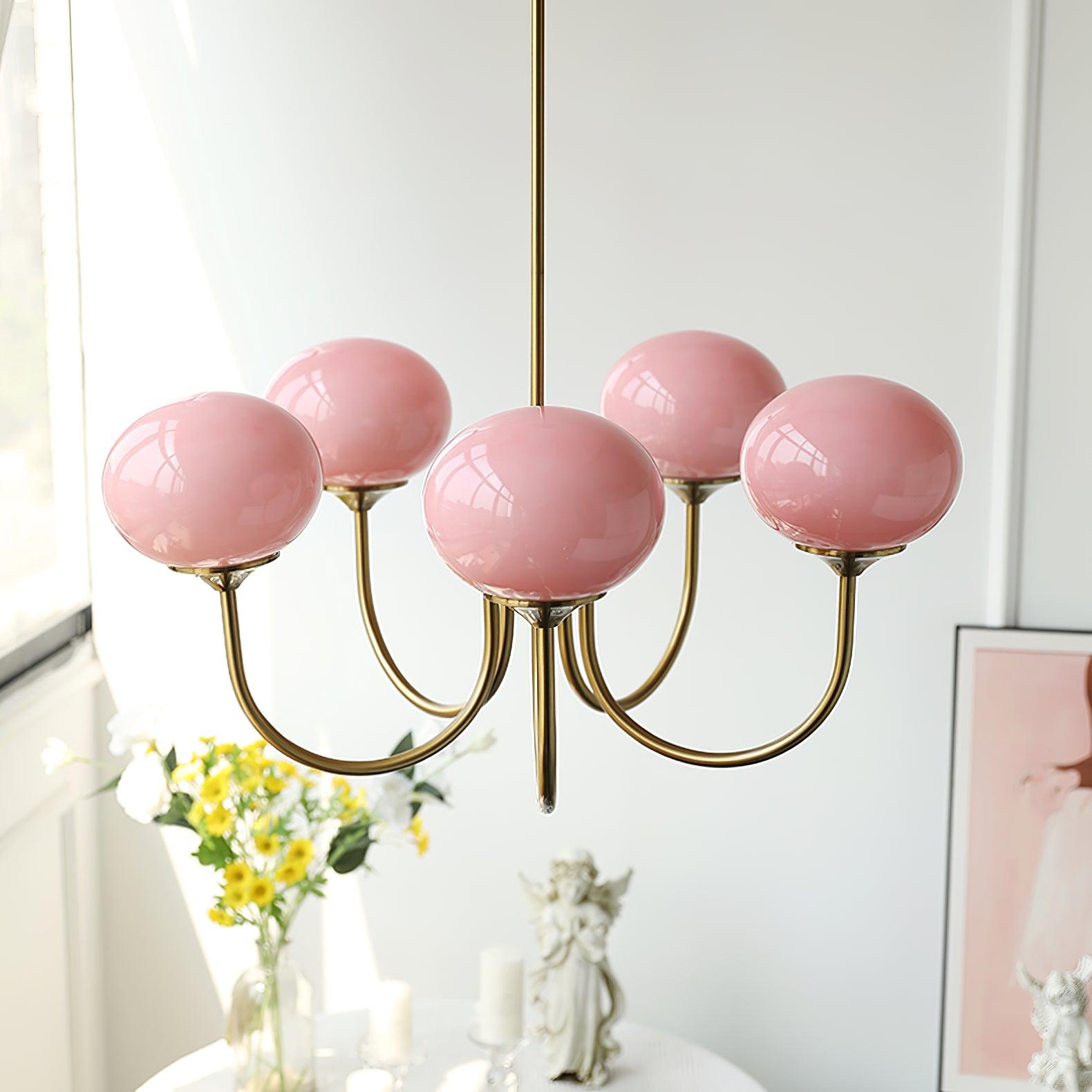 Timeless Marshmallow Chandelier with Sophisticated Elegance