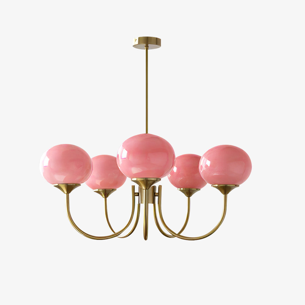 Timeless Marshmallow Chandelier with Sophisticated Elegance