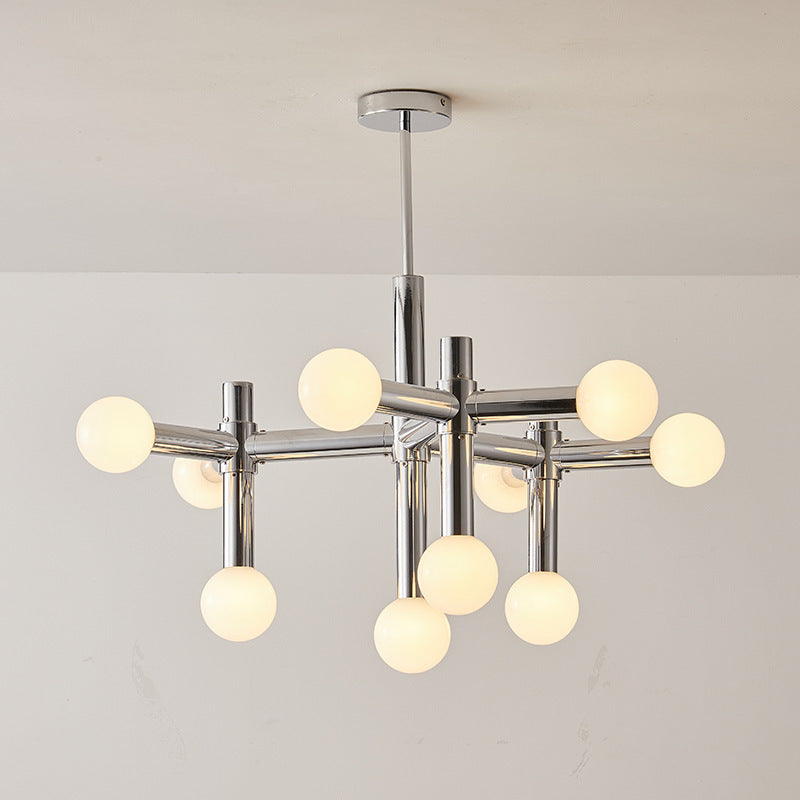 Artistic Metal Bauhaus Chandelier for Aesthetic Interiors