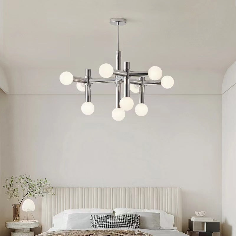 Artistic Metal Bauhaus Chandelier for Aesthetic Interiors