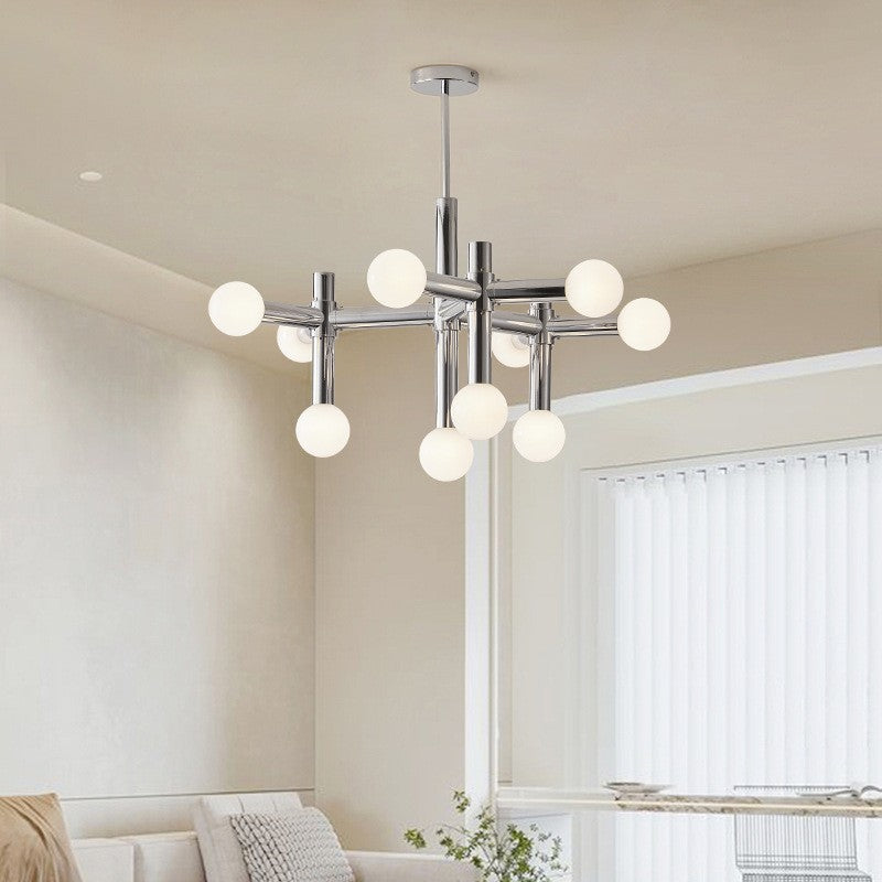 Artistic Metal Bauhaus Chandelier for Aesthetic Interiors