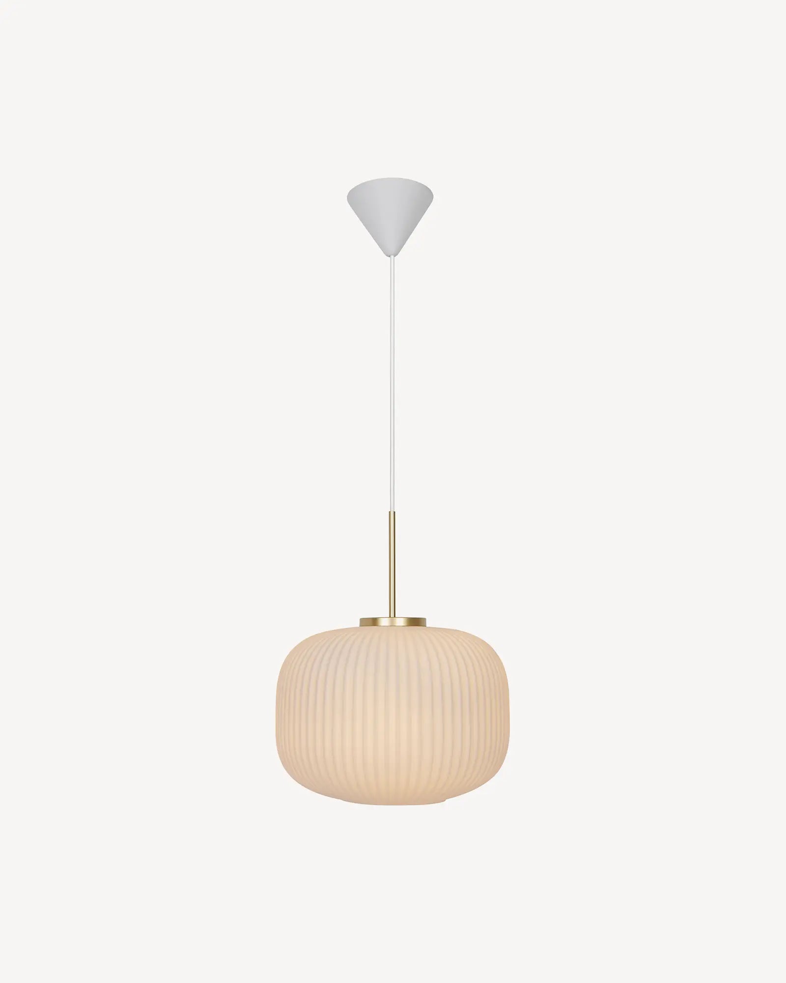 Milford Opal Glass Pendant Light