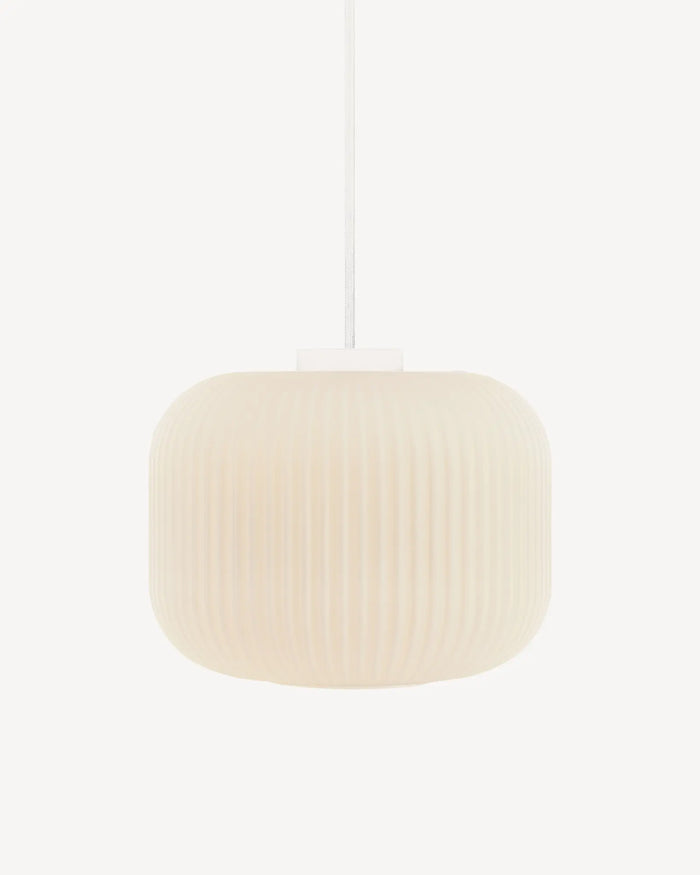 Milford Opal Glass Pendant Light