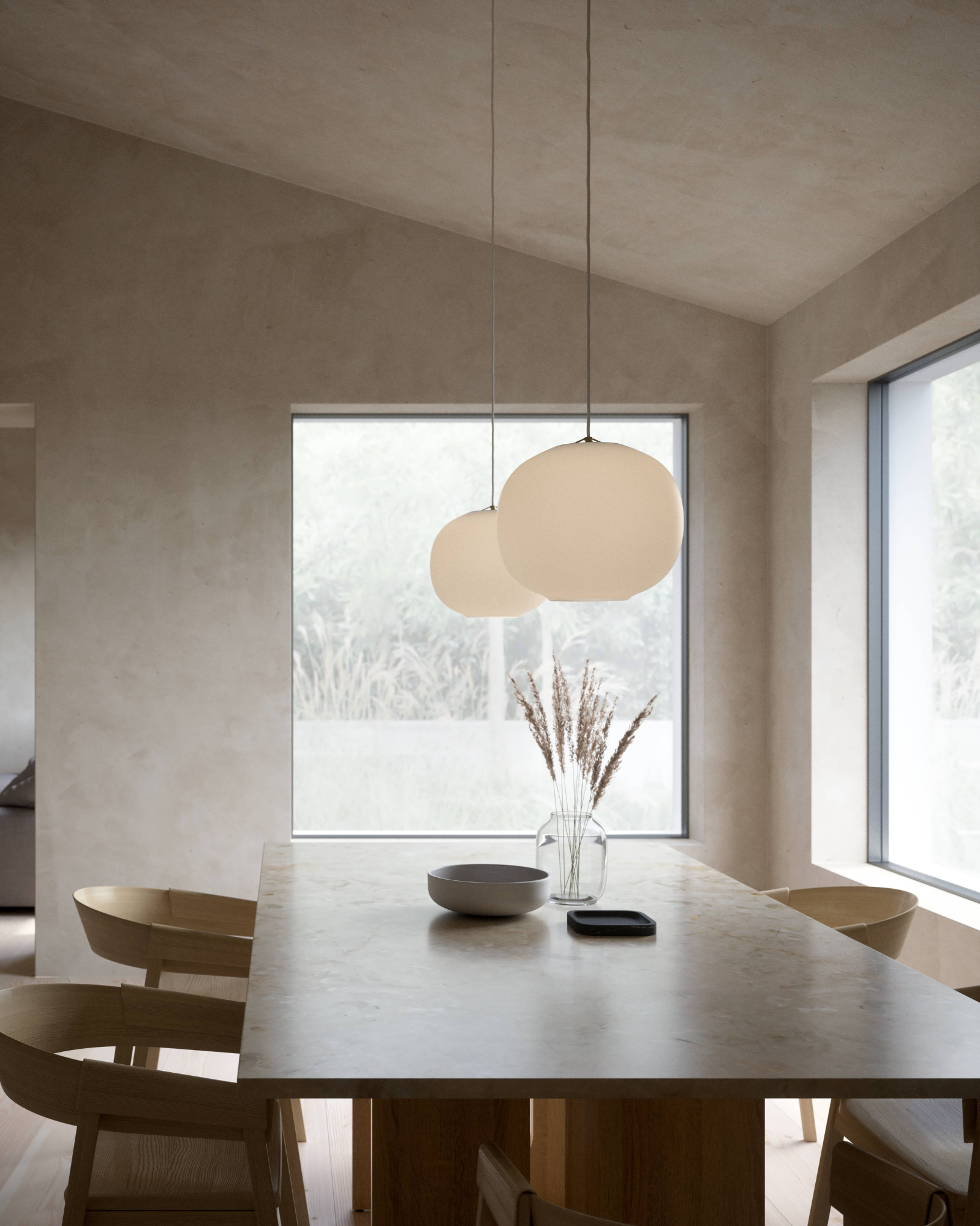 Opal Glass Pendant Light